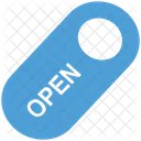 Label Open Shop Icon