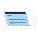Open Laptop Screen Icon