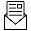 Open Letter Icon