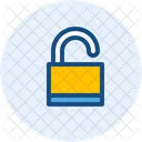 Open Lock Unlock Padlock Icon