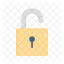 Open Lock I Secure Security Icon