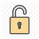 Open Lock I Secure Security Icon