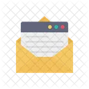 Open Mail Mail Web Template Mail Icon