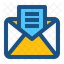 Open Mail Email Message Icon