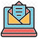 Open Mail Open Sms Open Email Icon