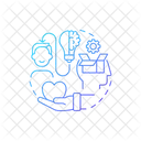 Open Minded Different Perspective Drive Change Icon