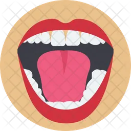 Open Mouth  Icon