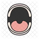 Open Mouth Tooth Mouth Icon