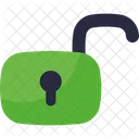 Open padlock  Icône