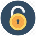 Safety Open Padlock Unlocked Icon