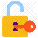 Open Padlock  Icon