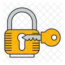 Lock Key Protection Icon