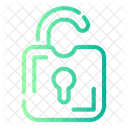 Open Padlock  Icon