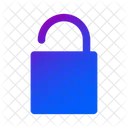 Open Padlock  Icon