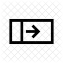Open Pane Mirrored Icon