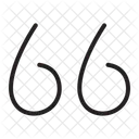 Open Quote  Icon