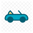 Open Roof Car Car Transportation Icon