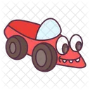 Open Car Transport Vehicle Icon