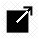 Open Sharp Access Icon