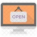 Open Shop Web Icon