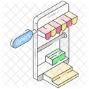 Online Digital Store Icon