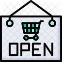 Open Open Board Open Sign Icon