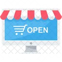 Open Shop Shopping Icon