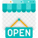 Open Shop Open Store Icon