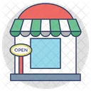 Open Shop Sign Icon