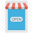 Open Shop Store Icon