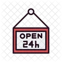 Open Shop Hours  Icon