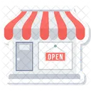 Open Shop Shop Sign Hanging Sign Icon