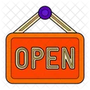Shop Open Store Icon