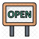 Open Sign Open Sign Icon