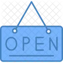 Open Sign Open Sign Icon