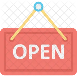 Open Sign  Icon