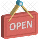 Open Sign Shop Open Estate Sign Icon
