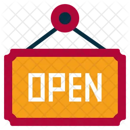 Open Sign  Icon