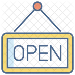 Open Sign  Icon