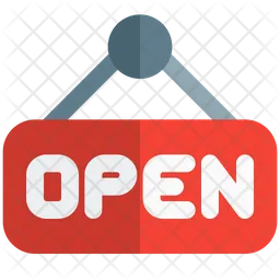 Open Sign  Icon