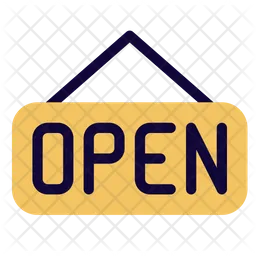 Open Sign  Icon