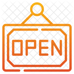 Open Sign  Icon