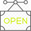 Open Sign Open Shop Icon