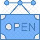 Open Sign Open Shop Icon