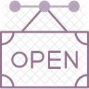 Open Sign Open Shop Icon