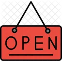 Open Sign Open Sign Icon