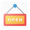 Open Sign Open Sign Icon