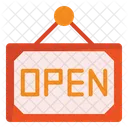 Open Sign  Icon