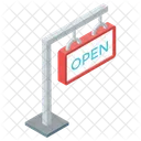 Roadpost Open Banner Shop Open Icon
