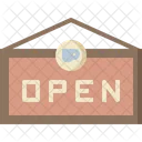 Open Shop Cafe Icon